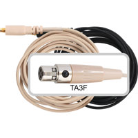

Galaxy Audio CBL3GAL Replacement HS3/ES3 Headset Cable with TA3F Connector for Most AKG Systems, Beige