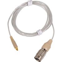 

Galaxy Audio Replacement Cable for HSM24 Headset Microphone and Wired for Most Audio-Technica Belt Packs with Hirose cW 4-Pin Connector