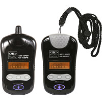 

Galaxy Audio Pendant Camera Kit, Includes AS-TVBPR Receiver, AS-TVBPT Pendant Transmitter, 1/8" Stereo Record Out Cable