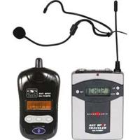 

Galaxy Audio Headset Camera Kit, Includes AS-TVBPR Receiver, AS-TVMBP Bodypack Transmitter, HS-U3BK Headset, 1/8" Stereo Record Out Cable
