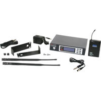 

Galaxy Audio CTS Series Guitar System, Includes CTSR Receiver and MBP85 Bodypack Transmitter with Guitar Cable, Code J 514-537 MHz