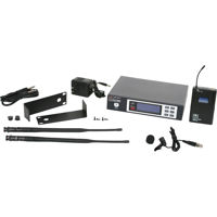 

Galaxy Audio CTS Series Wireless Lavalier Microphone System, Includes CTSR Receiver, MBP85 Bodypack Transmitter and LV-U3BK Uni-Directional Lavalier Microphone, 920 Selectable UHF Frequencies, Code D 584-607 MHz