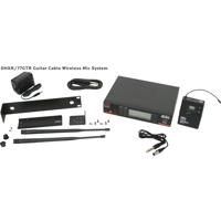 

Galaxy Audio DHX Wireless Guitar System, Includes DHXR Receiver and MBP77 Bodypack Transmitter, 518-542 MHz