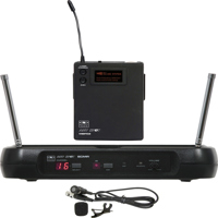 

Galaxy Audio ECMR/52 ECM Wireless Microphone System, CODE D/584-607MHz, Includes ECMR Receiver, MBP52 Bodypack Transmitter, LV-U3BK Lavalier Mic