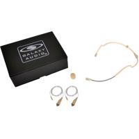 

Galaxy Audio Trek Series HSM24 Omni-Directional Waterproof Headset Microphone with 2x TA3F Connector Galaxy Audio Cables, Beige