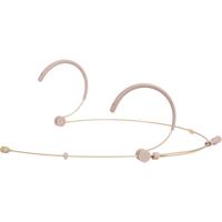 

Galaxy Audio HSM3 Omni-Directional Dual Ear Headset Microphone with 4x Cable Wired for EV Model, 5mm Element, Beige