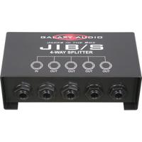 

Galaxy Audio JIB/S 4-Way Splitter, 1x Balanced TRS Input, 4x Balanced TRS Output