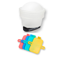 

Gary Fong Lightsphere Collapsible Speed Mount with Patented Mounting System - Bundle With Gary Fong 4-Piece Color Set, for Lightsphere Collapsible
