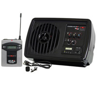 

Galaxy Audio PA6SR Powered Hot Spot Personal PA System with Built-in Wireless Receiver, AS-TVMBP Body Pack Transmitter & AS-LV-U3BK Mic, 80Hz-18kHz, 170 Watts