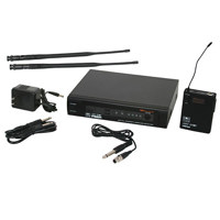 

Galaxy Audio PSER/52GTR 16-Ch Guitar Wireless Microphone System, CODE D/584-607MHz, Includes PSER Receiver, MBP52 Transmitter, AS-GTR Guitar Cable, Rack Mount