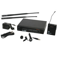 

Galaxy Audio PSER/52LV 16-Ch Lavalier Wireless Microphone System, CODE D/584-607MHz, Includes PSER Receiver, MBP52 Transmitter, LV-U3BK Lavalier Mic, Rack Mount