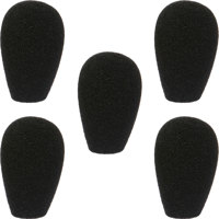 

Galaxy Audio WS-HSU Replacement Windscreen for Uni Headset Microphones, Pack of 5, Black