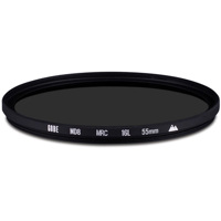 

Gobe ND8 2Peak 55mm Japan Optics 16-Layer Multi-Resistant Coating 0.9 (3 Stops) Neutral Density Filter