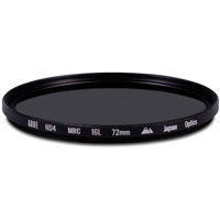 

Gobe ND4 2Peak 72mm Japan Optics 16-Layer Multi-Resistant Coating 0.6 (2 Stops) Neutral Density Filter