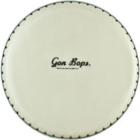 

Gon Bops Remo Nuskyn Hembra Bongo Drum Head with GB Logo, Large, Tan