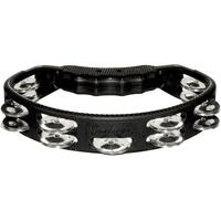 

Gon Bops Tambourine with Aluminum Jingles, Black