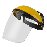 

General Brand Ratchet Headgear Head and Face Shield Protection with Clear Visor