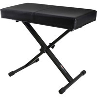 

Gator Cases Frameworks Standard Keyboard Bench with Seat, Black