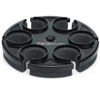 

Gator Cases Frameworks Multi Microphone Tray for 6 Wired Microphones