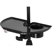 

Gator Cases Frameworks Microphone Stand Accessory Tray with Drink Holder and Guitar Pick Tab