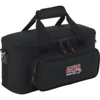 

Gator Cases GM-12B Padded Bag for Up to 12 Mics with Exterior Pockets for Cables