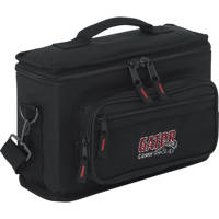 

Gator Cases GM-4 4 Drop Mic Padded Bag, Exterior Pockets for Cables