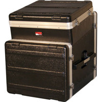 

Gator Cases GRC-10X8 Slant Top Console Rack Case, 10U Top, 8U Bottom