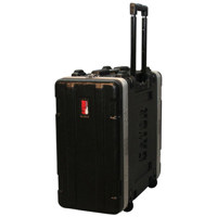 

Gator Cases GRR-4PL-US 4U Powered Roller Rack Case with Wheels & Power Supply