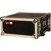 

Gator Cases G-TOUR 4UW Tour Style ATA Flight Rack Case with Wheels, 4U, 17" Deep