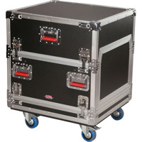 

Gator Cases G-TOUR-GRC-1406 ATA Console Wood Flight Rack Case, 14U Top, 6U Bottom