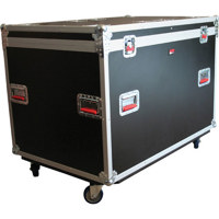 

Gator Cases G-TOURTRK4530HS ATA Wood Flight Truck Pack Trunk Case with Casters, 45x30x30"