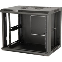 

Gator Cases GR-WF4B0917TB Fixed Wall Mounted Rack with Steel Door, 9U, 17" Deep