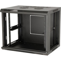 

Gator Cases GR-WF4B1217TB Fixed Wall Mounted Rack with Steel Door, 12U, 17" Deep