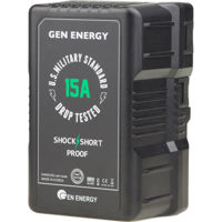 

GEN Energy G-B100 14.4V 290Wh V-Mount Li-Ion Battery, 15A Maximum Discharge Rate