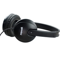 

Gemini DJX-200BLK Professional Over the Ear DJ Headphones, Black