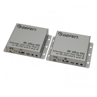 

Gefen 4K Ultra HD Extender for HDMI Over One Fiber with RS-232 & 2-way IR