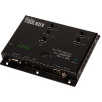 

Gefen 4x1 Switcher for HDMI with Ultra HD 4Kx2K Support, Black
