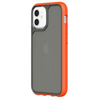 

Griffin Survivor Strong Case for iPhone 12 Mini, Orange/Cool Gray