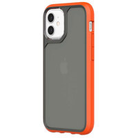 

Griffin Survivor Strong Case for iPhone 12 & iPhone 12 Pro, Orange/Cool Gray