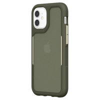 

Griffin Survivor Endurance Case for iPhone 12 Mini, Olive Green/Bone White/Smoke