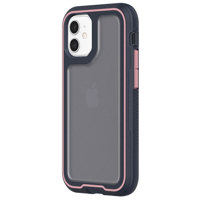 

Griffin Survivor Extreme Case for iPhone 12 Mini, Navy/Rose Quartz