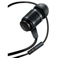 

GoGroove Rugged AudiOHM RNF Ergonomic Angled In-Ear Headphones with In-Line Handsfree Microphone, Black