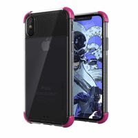 

Ghostek Covert 2 Clear Silicone Case for iPhone XS/X, Pink
