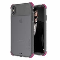 

Ghostek Covert 2 Clear Silicone Case for iPhone XS Max, Pink