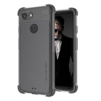 

Ghostek Covert 2 Clear Silicone Case for Google Pixel 3, Black