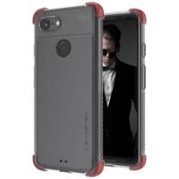 

Ghostek Covert 2 Clear Silicone Case for Google Pixel 3, Red