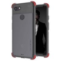 

Ghostek Covert 2 Clear Silicone Case for Google Pixel 3 XL, Red
