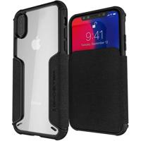 

Ghostek Exec 3 Leather Flip Wallet Case for iPhone XS/X, Black