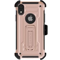 

Ghostek Iron Armor2 Rugged Case with Holster Belt Clip for iPhone XR, Rose Gold