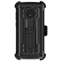 

Ghostek Iron Armor2 Rugged Case with Holster Belt Clip for Moto E5 Plus / E5 Supra, Black